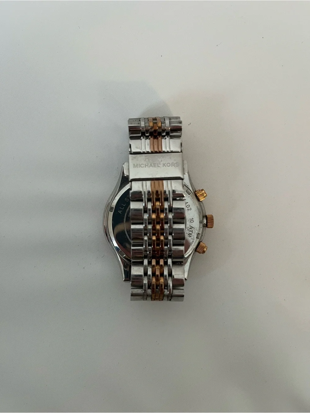 Michael Kors Two-Tone Chronograph Watch - Picture 3 of 3